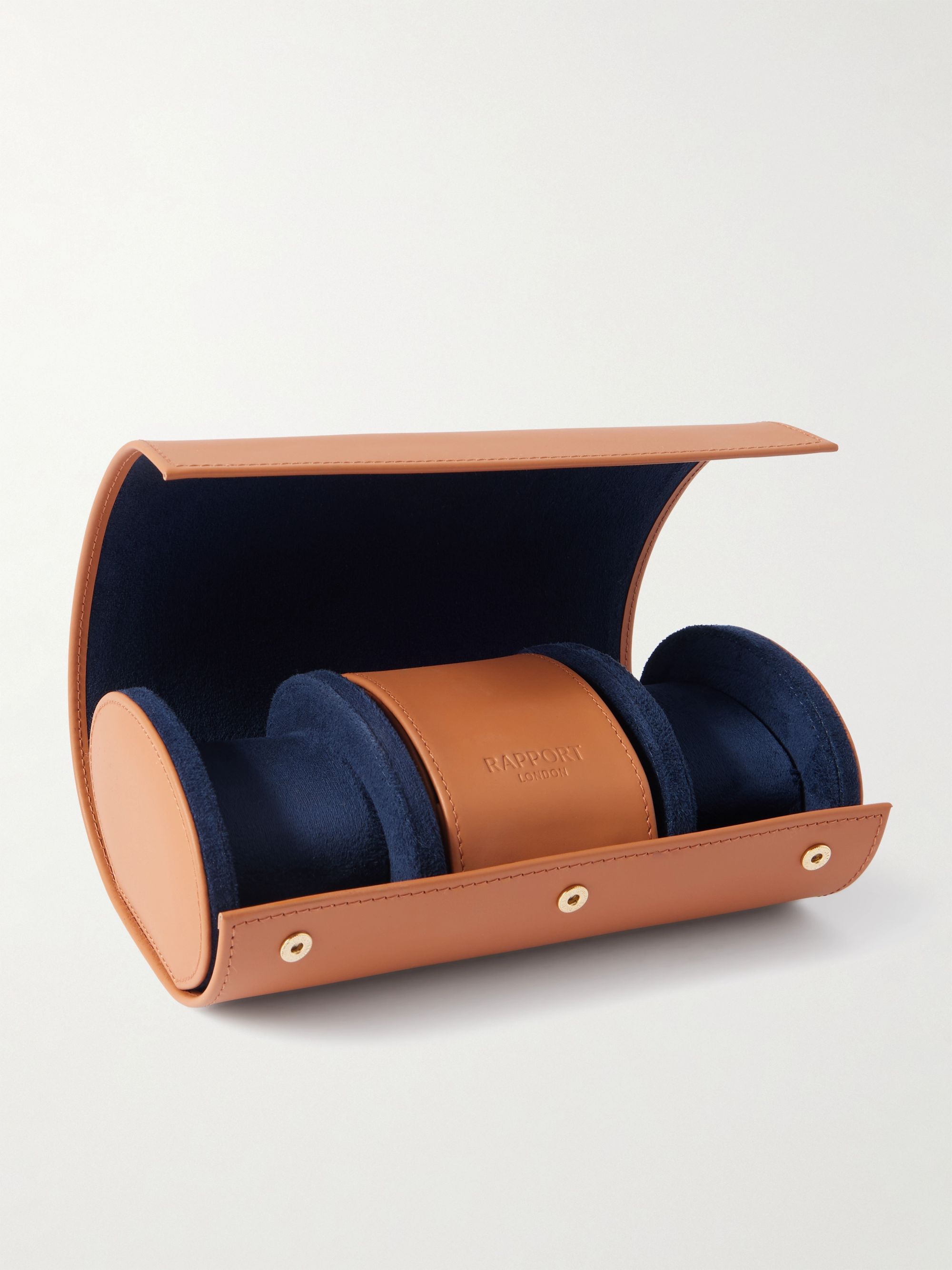 RAPPORT LONDON Leather Watch Roll