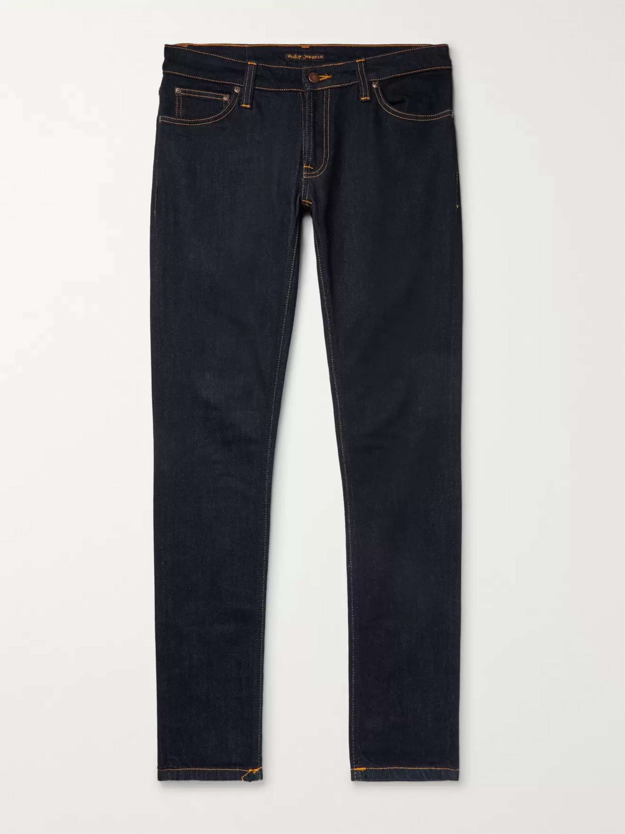 NUDIE JEANS Skinny Lin Organic Stretch Denim Jeans for Men   MR PORTER