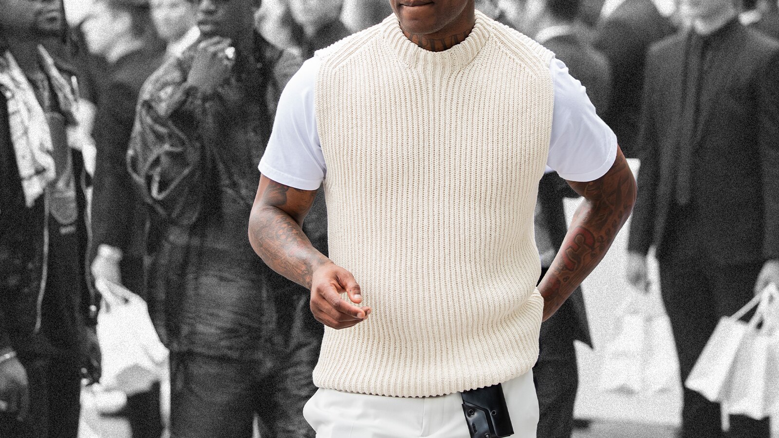 Sweater vest sales men's style