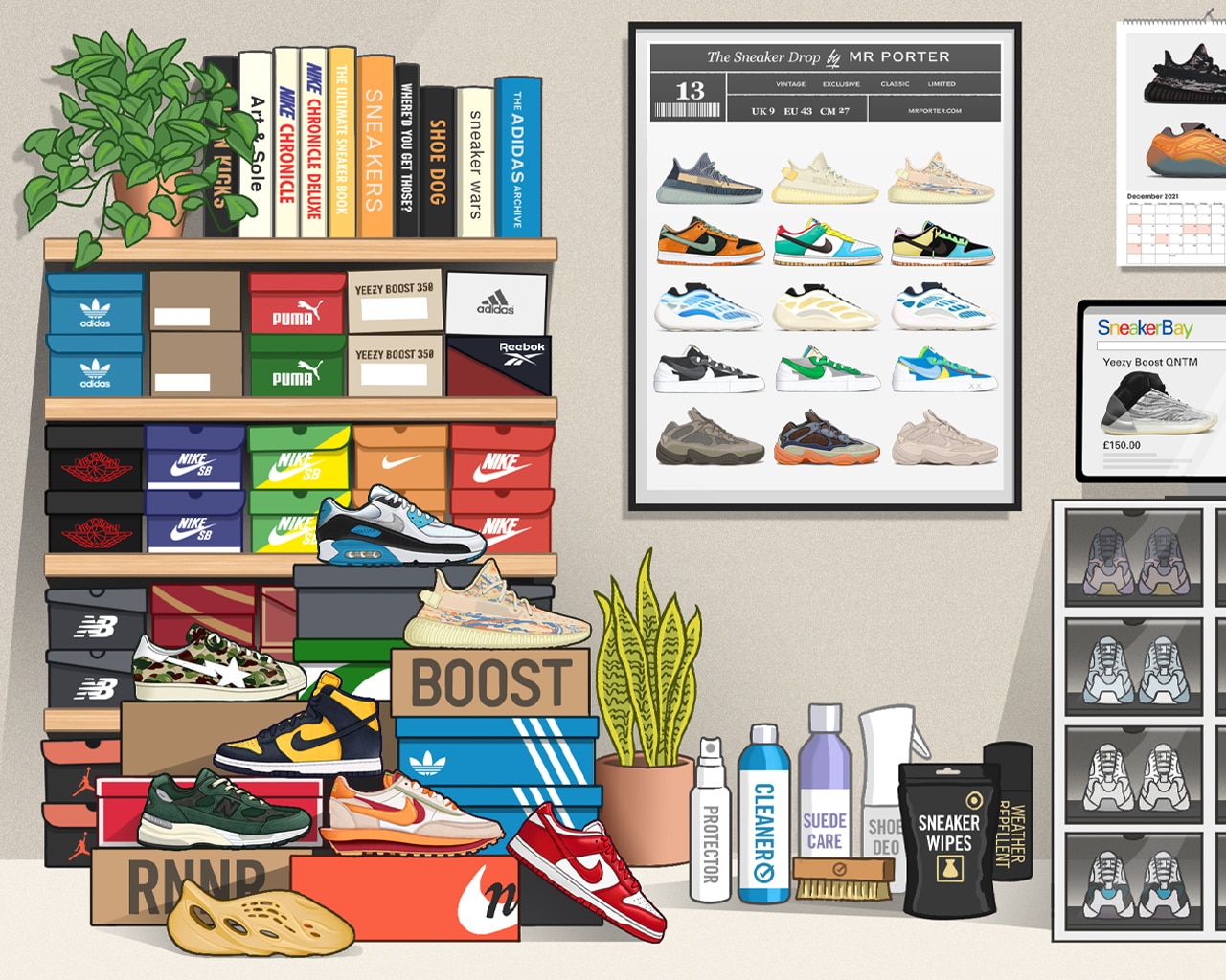 Download An iconic Yeezy sneaker design. Wallpaper