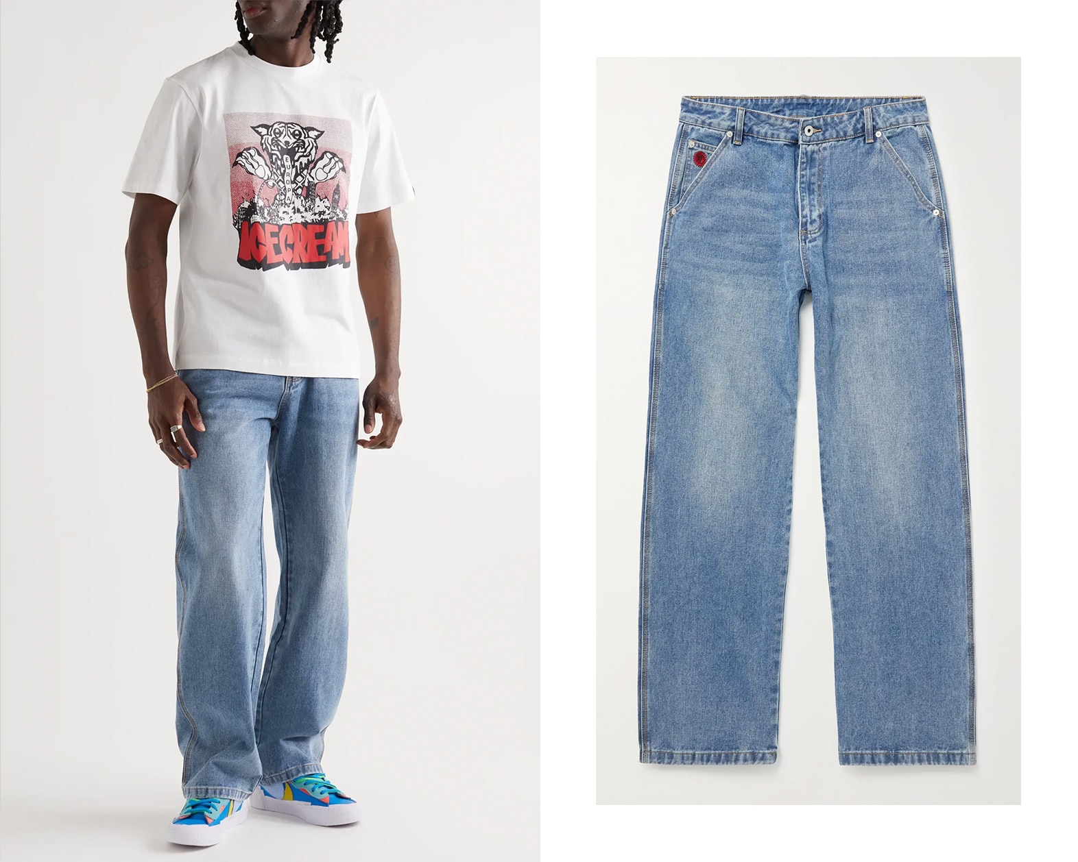 Men's Loose Fit Jeans | Stylish Jeans For Men | JACK & JONES