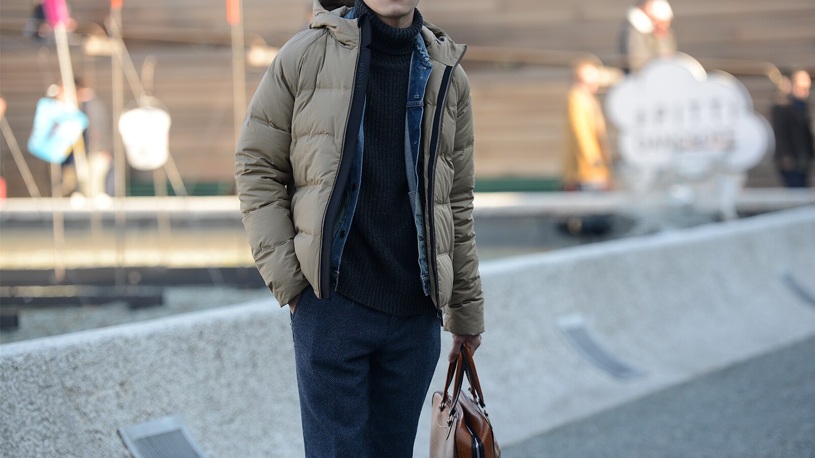 down jacket men style