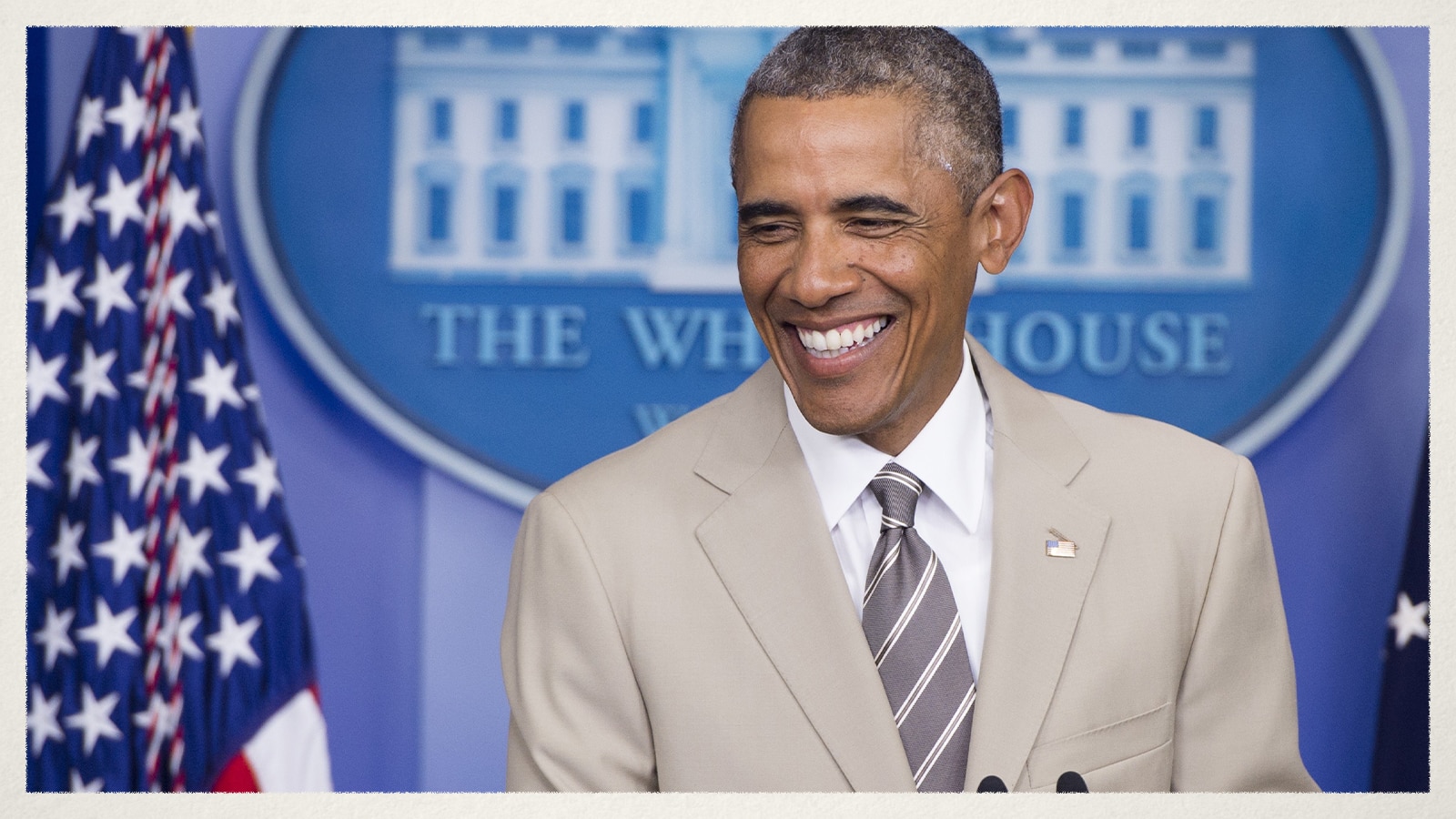 Memorable Look: Mr Barack Obama's Tan Suit | The Journal | MR