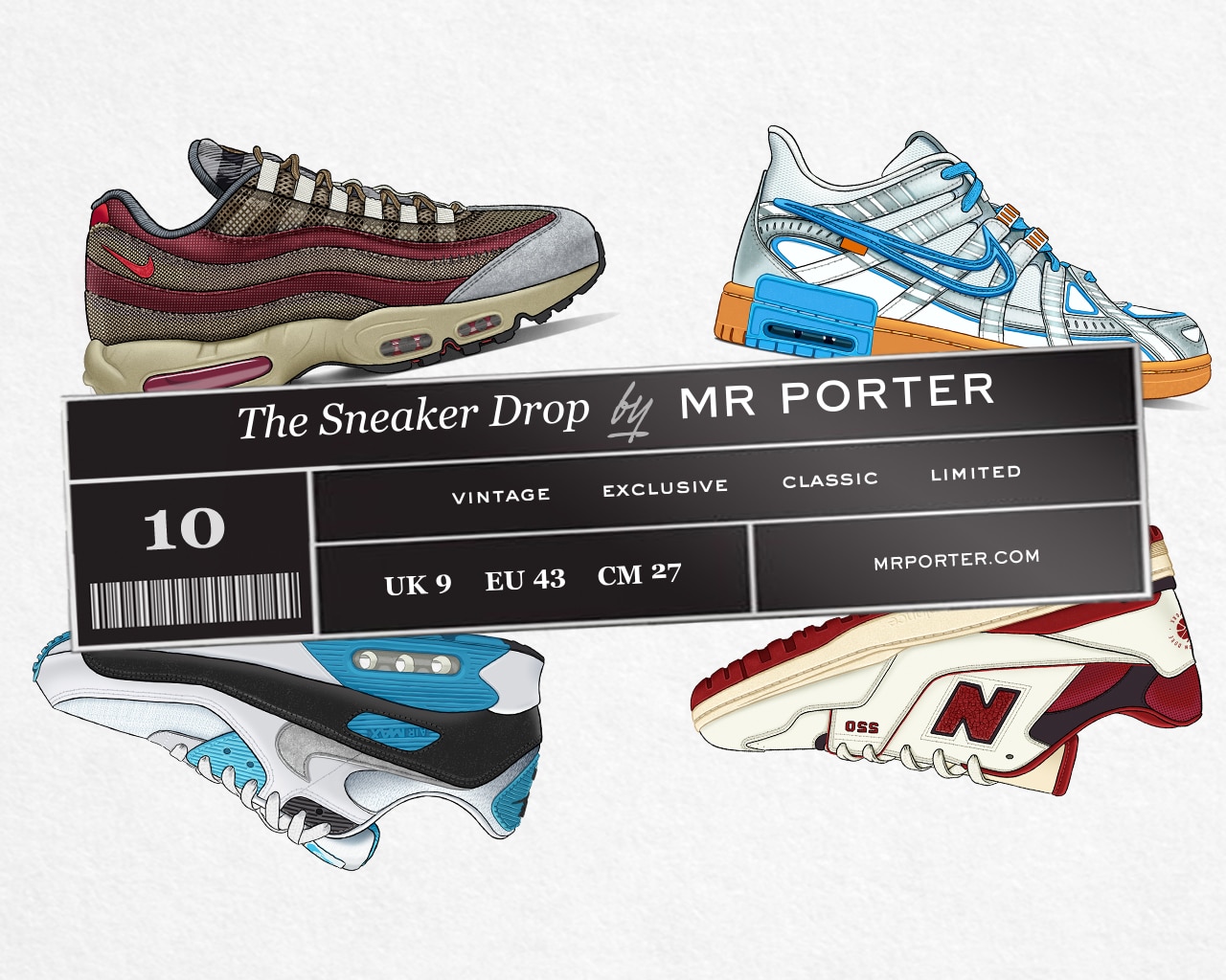 mr porter off white nike