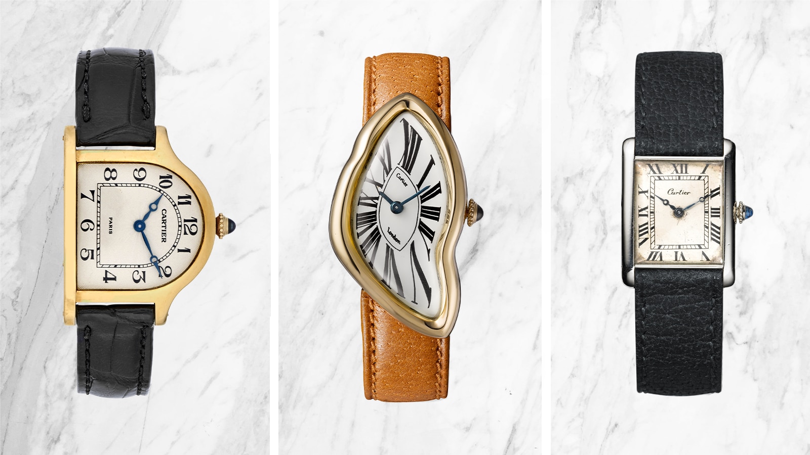 A Haul Of Vintage Cartier Watches Is For Sale At Dover Street Market ...