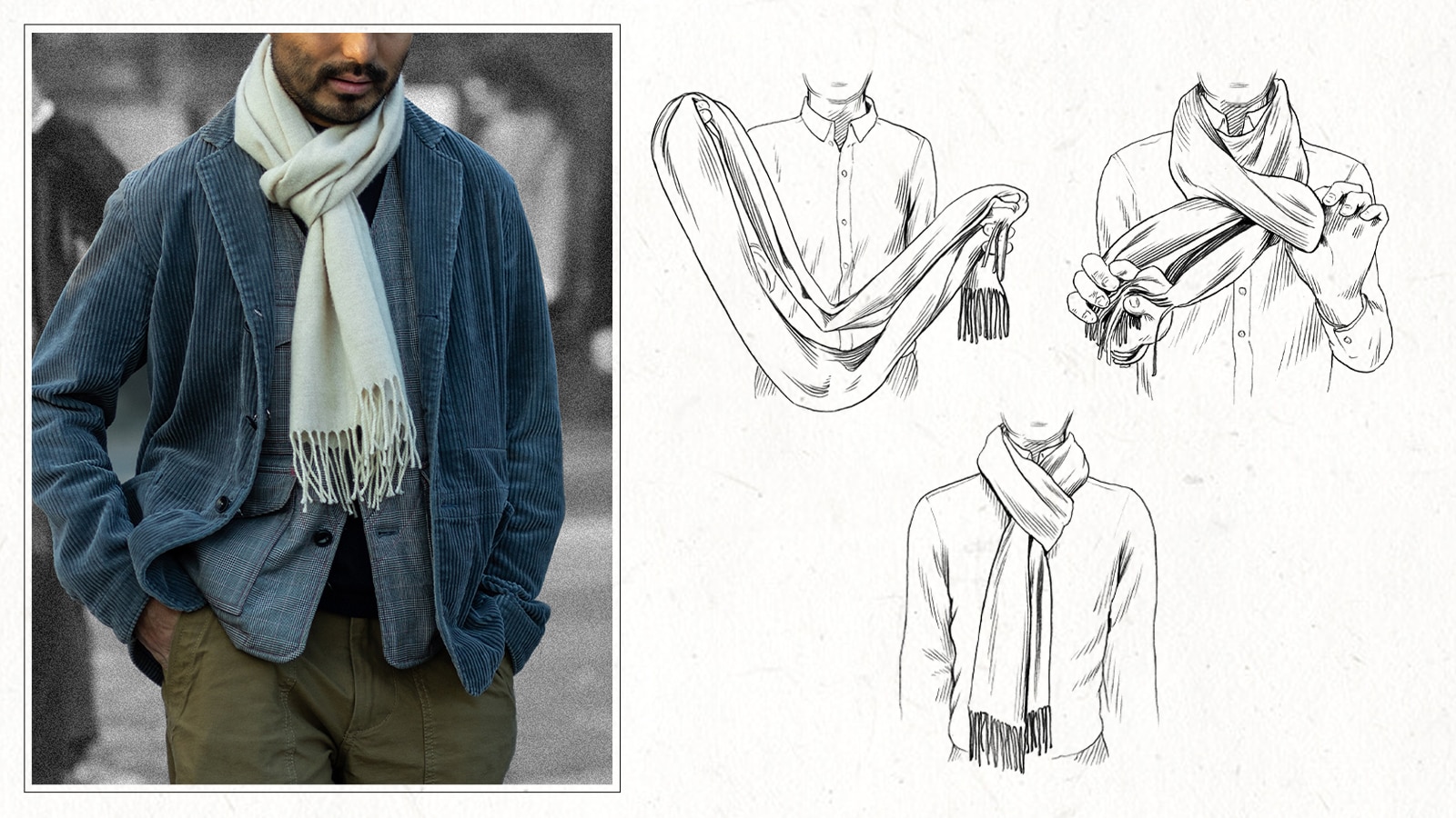 2 Classy & Easy Ways to Tie a Winter Scarf - Styled by Science