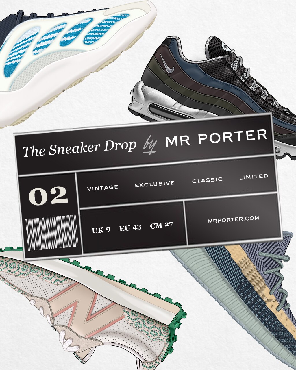 mr porter sneaker release time