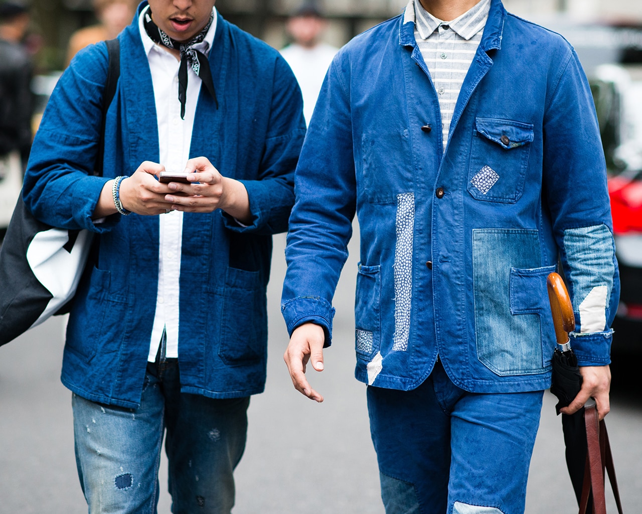 Workwear Denim Jacket - Luxury Blue