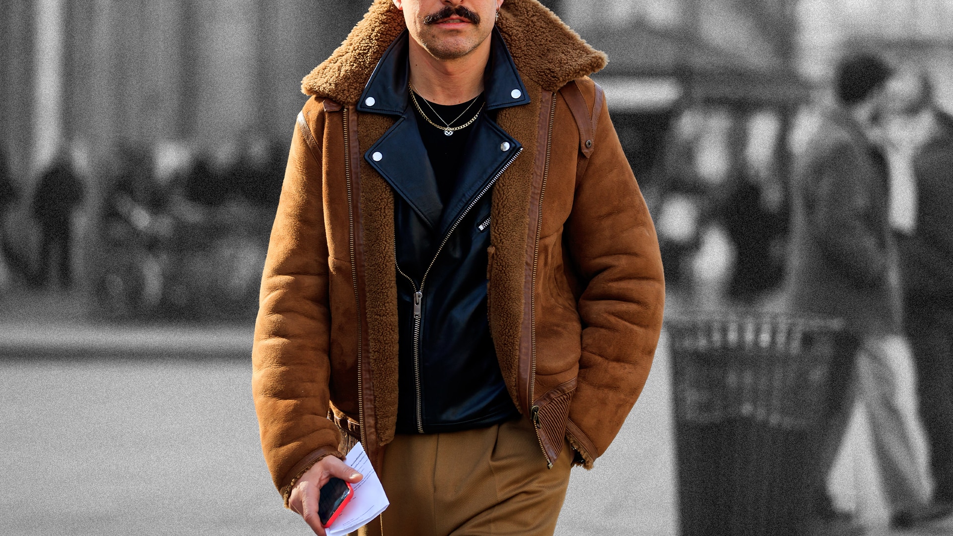 The Stylish Gent's Guide To Shearling Jackets | The Journal | MR