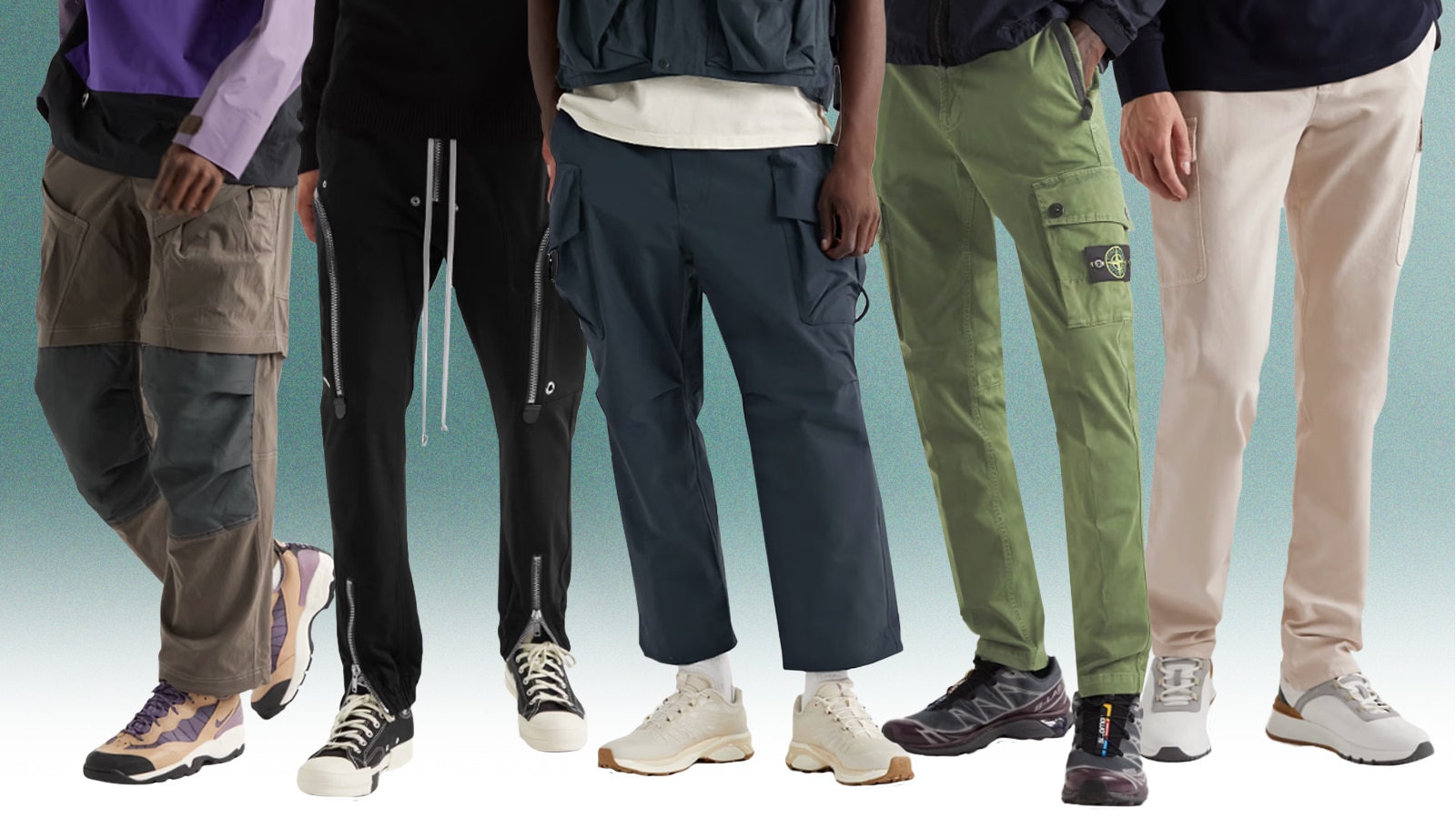 Invest in a good pair of cargo pants.