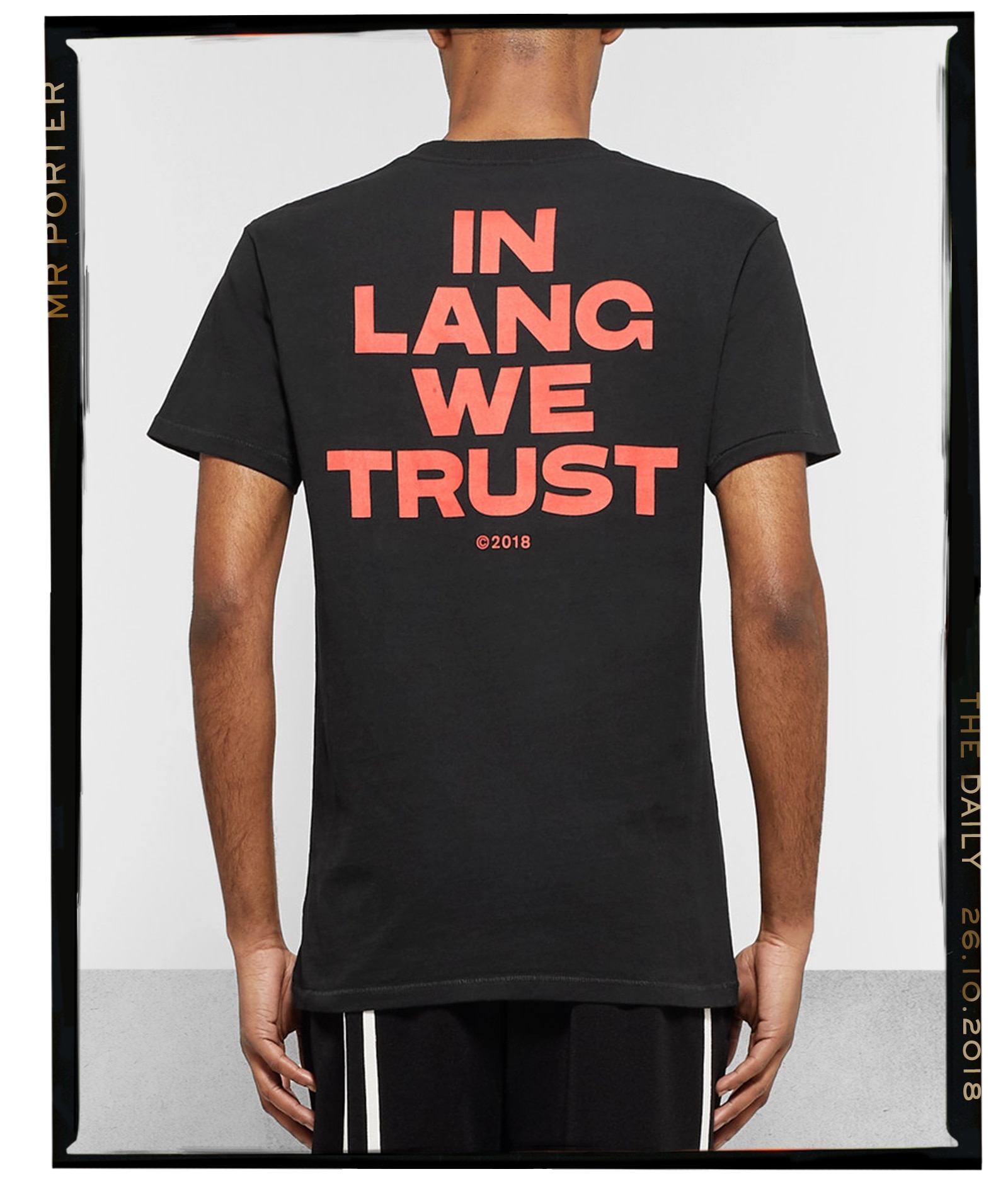 in lang we trust shirt