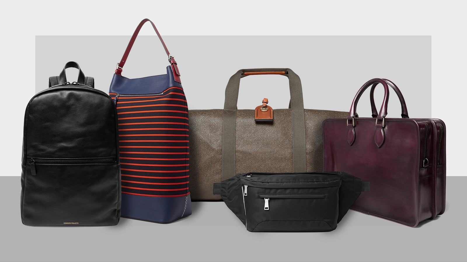 The Five Types Of Bag Every Man Should Own | The Journal | MR PORTER