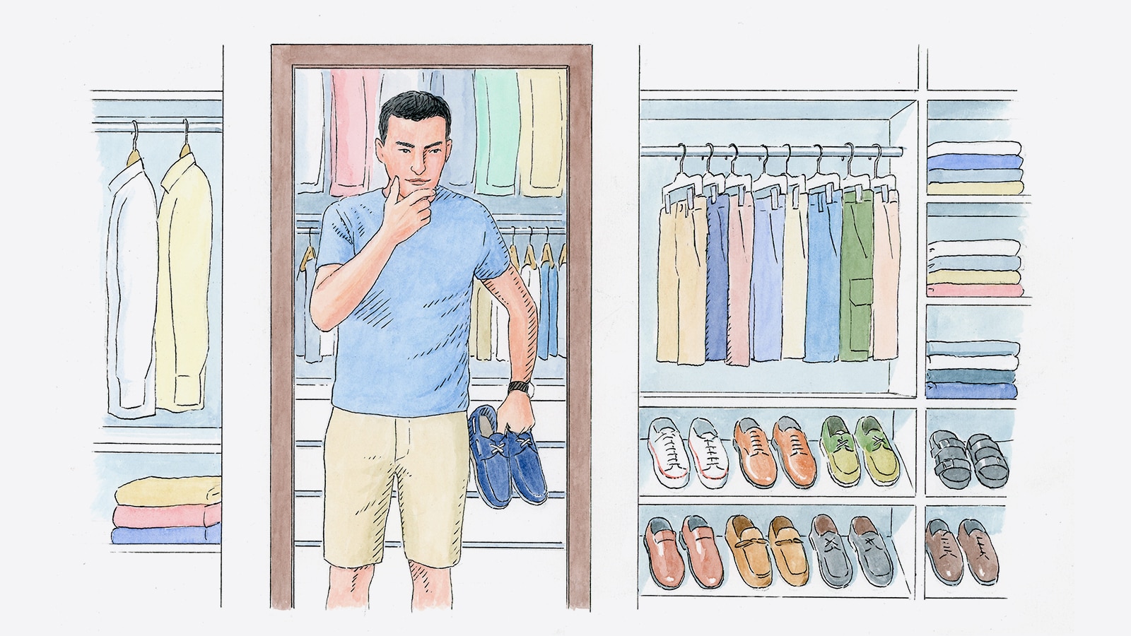 best shoes to wear with shorts for men