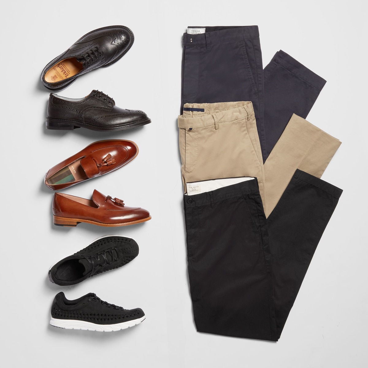 smart casual shoes to wear with chinos