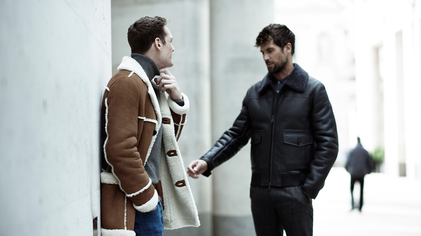 mr porter shearling jacket