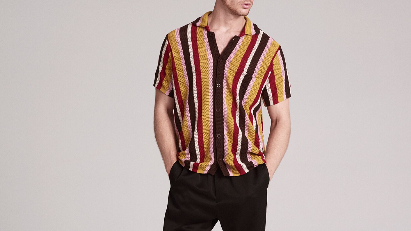 Cmmn swdn sales wes knitted shirt