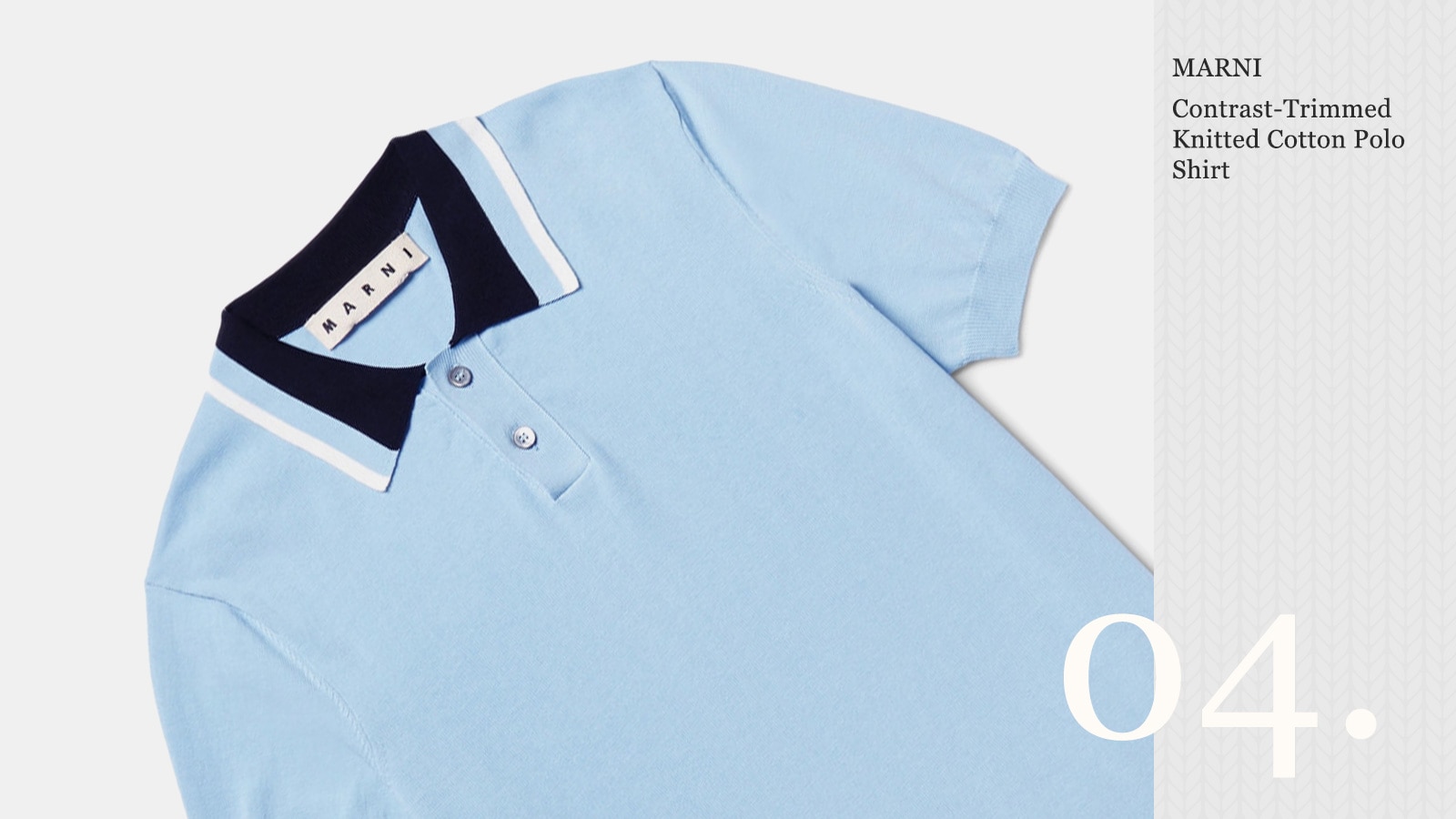 mens designer knitted polo shirts