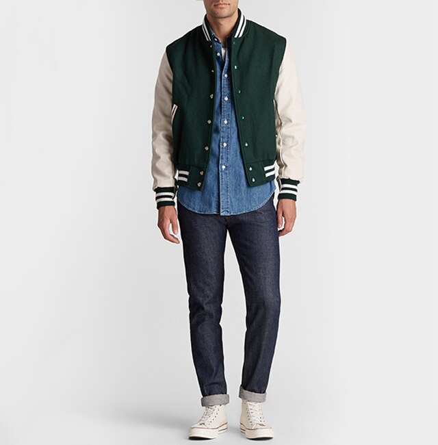 Varsity jacket buttons hotsell