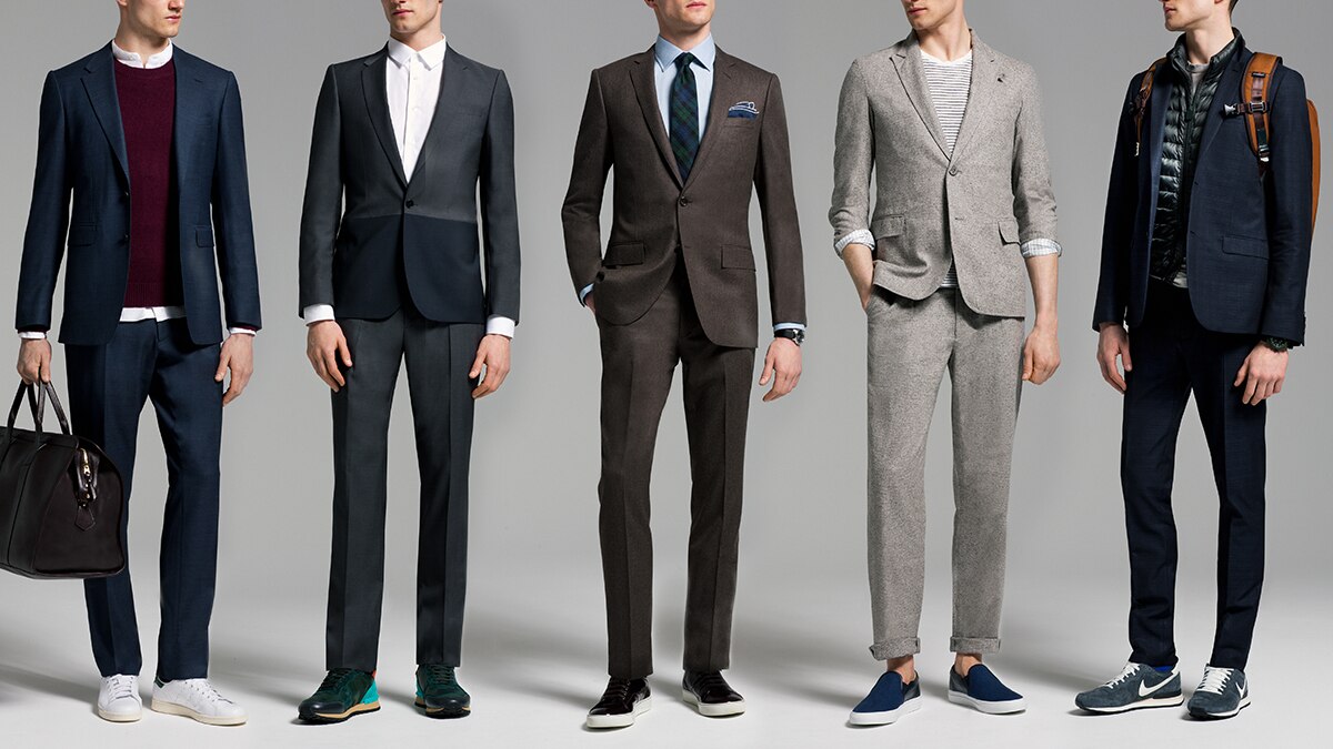 Suits and Sneakers, A Modern Take - Real Life Style