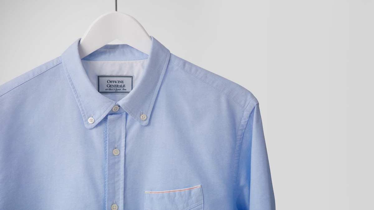 Oxford shop shirt blue