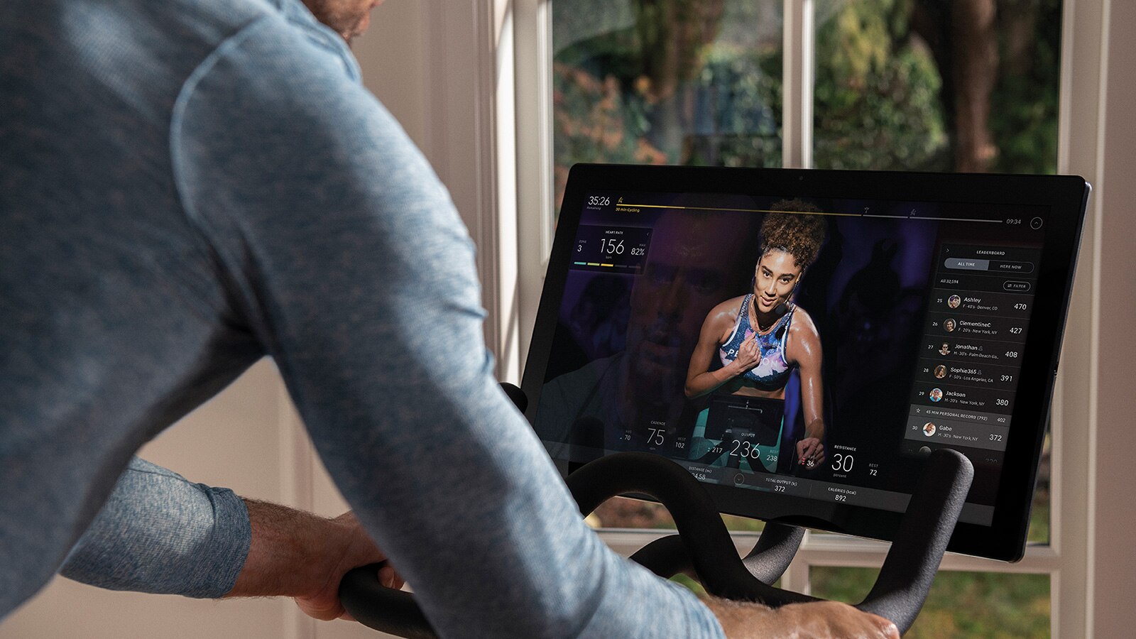 david beckham peloton