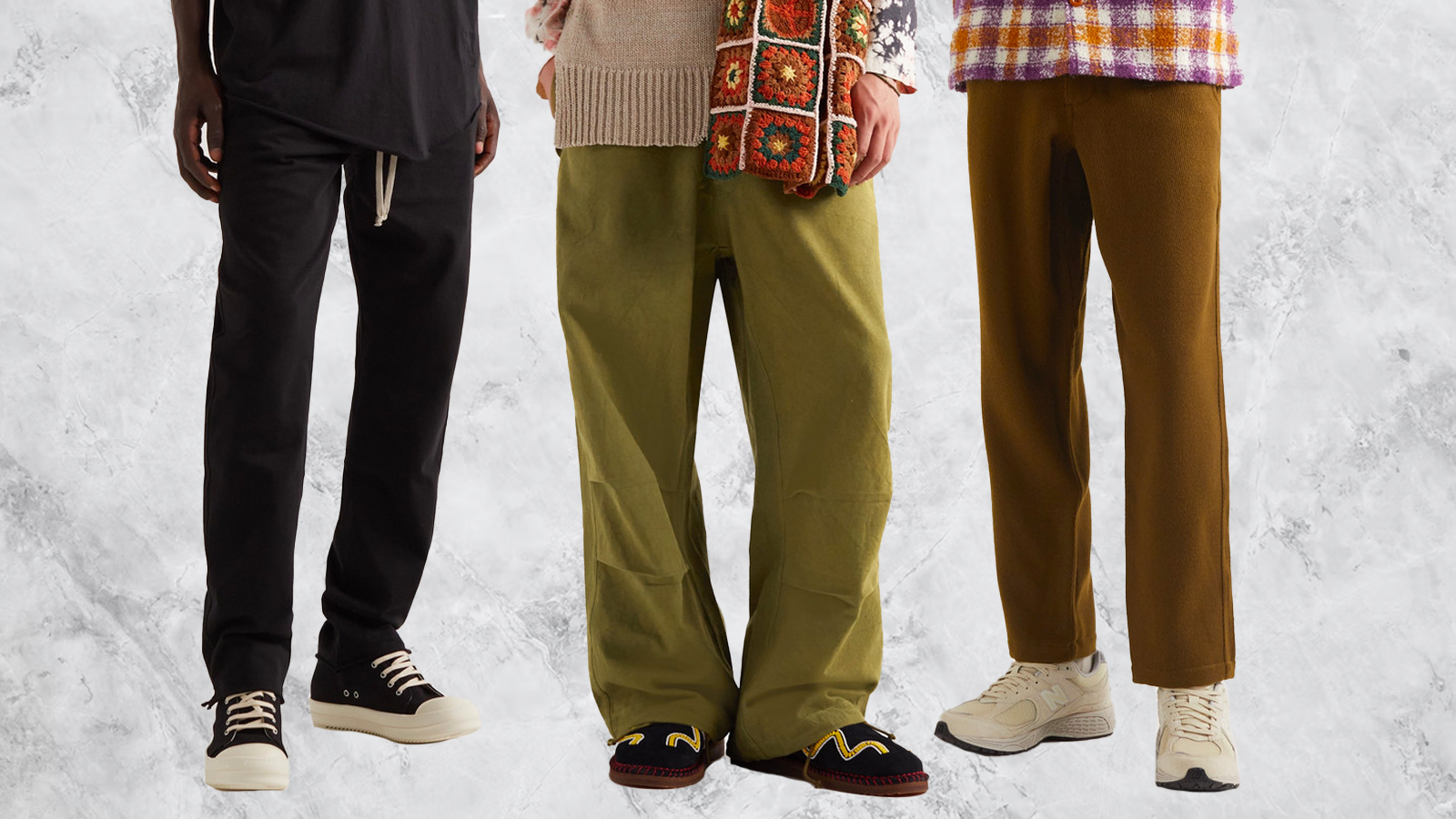 Drawstring pants Trousers
