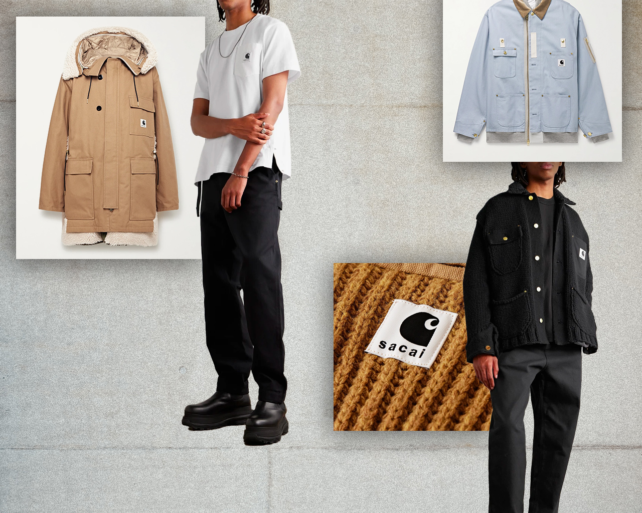 Fashion: Seven Pieces From Sacai X Carhartt WIP That We Can't Wait