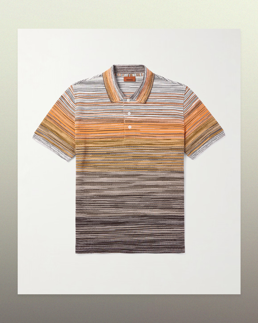 トップス Beck and call  vector mosaic knit polo vector mosaic knit polo （BECK and CALL） NWT 0 MCM Cubic