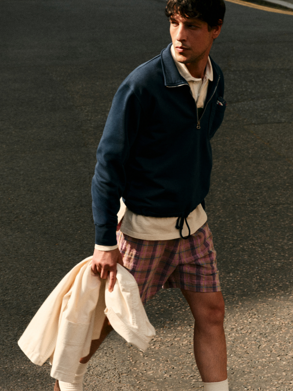 DUNHILL Slim-Fit Herringbone Cotton and Mulberry Silk-Blend Jacket