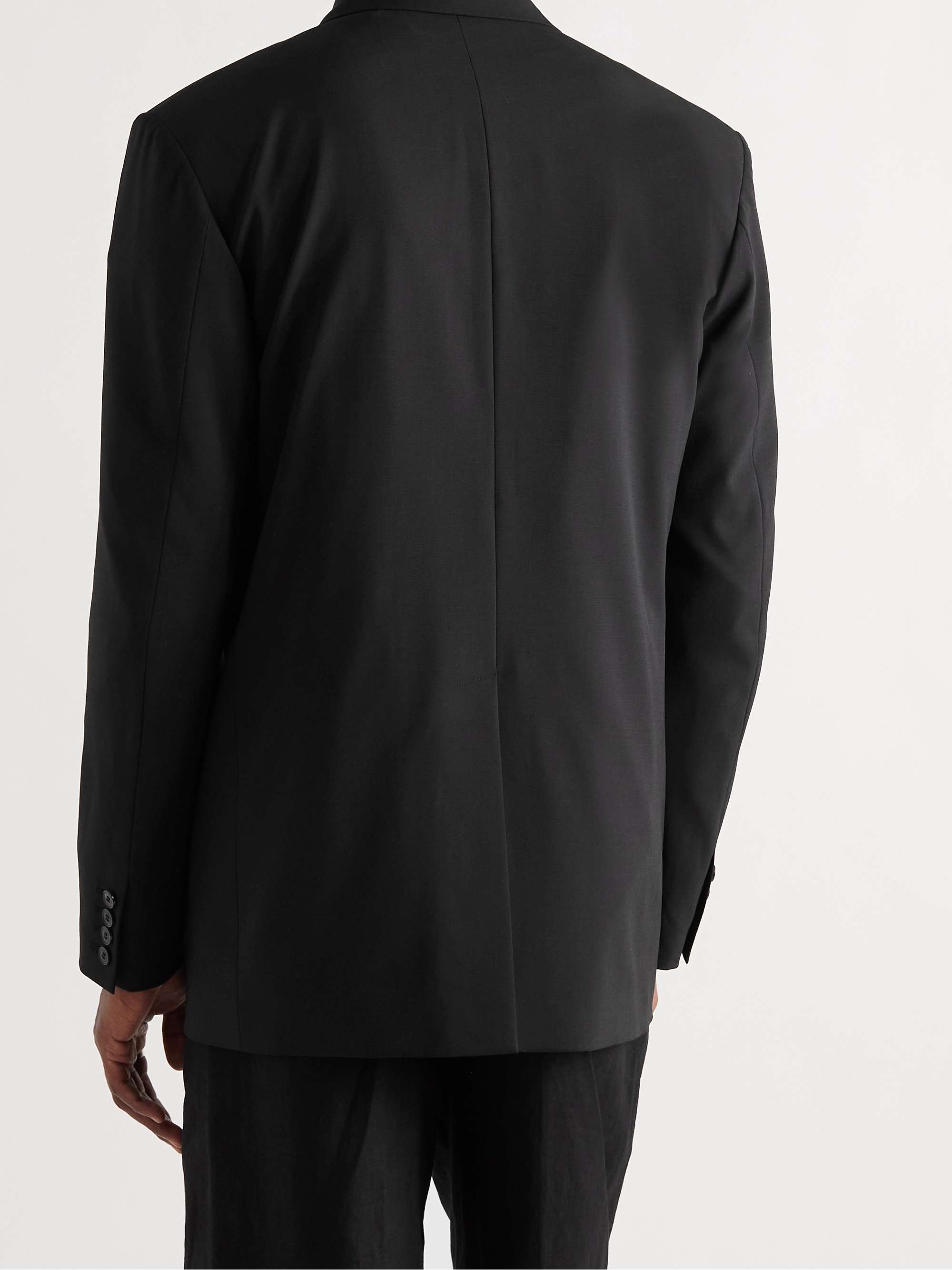 VALENTINO GARAVANI Double-Breasted Woven Blazer