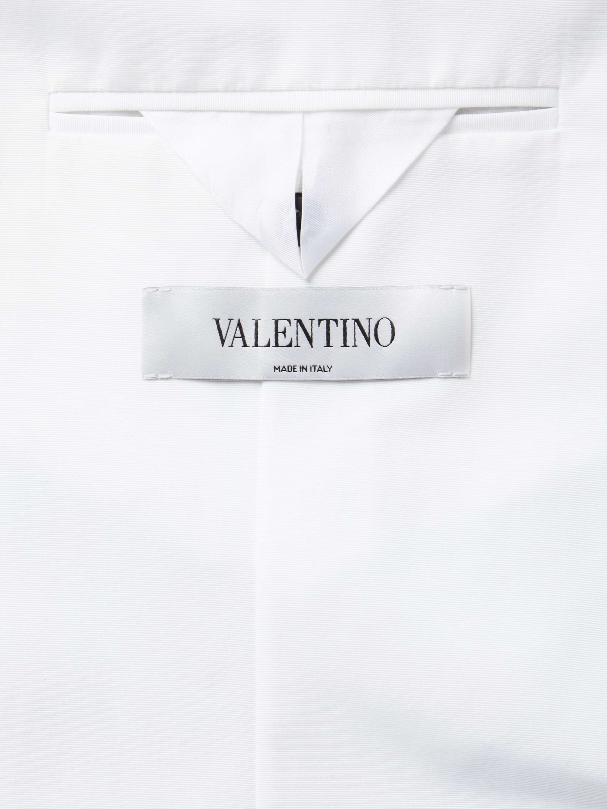 VALENTINO GARAVANI Double-Breasted Woven Blazer