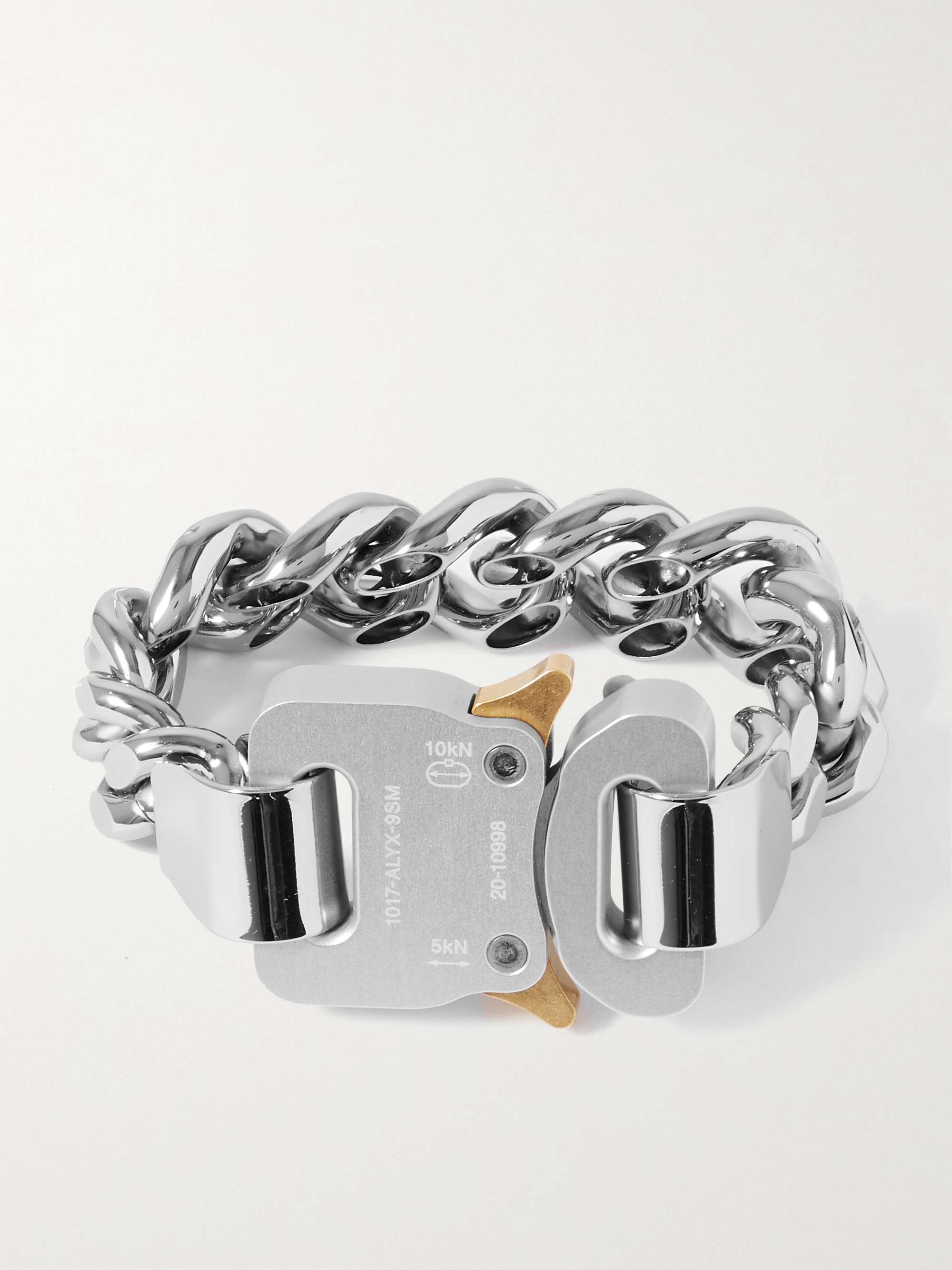 1017 ALYX 9SM 2x Chain Buckle Bracelet in Metallic for Men  Lyst UK