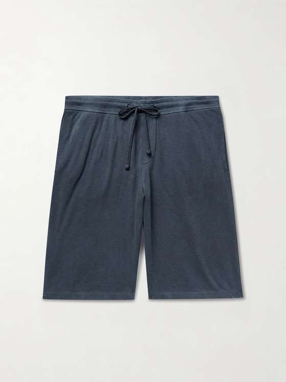 Jamesperse Loopback Cotton-Jersey Drawstring Shorts