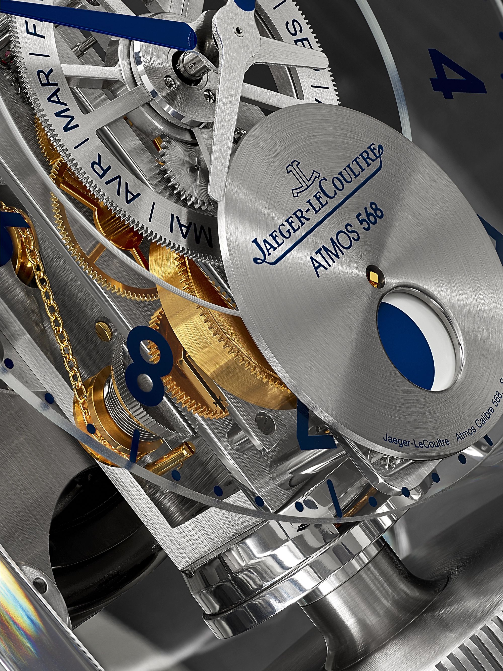 JAEGER-LECOULTRE + Marc Newson Atmos 568 Baccarat Crystal Clock, Ref. No. Q5165107
