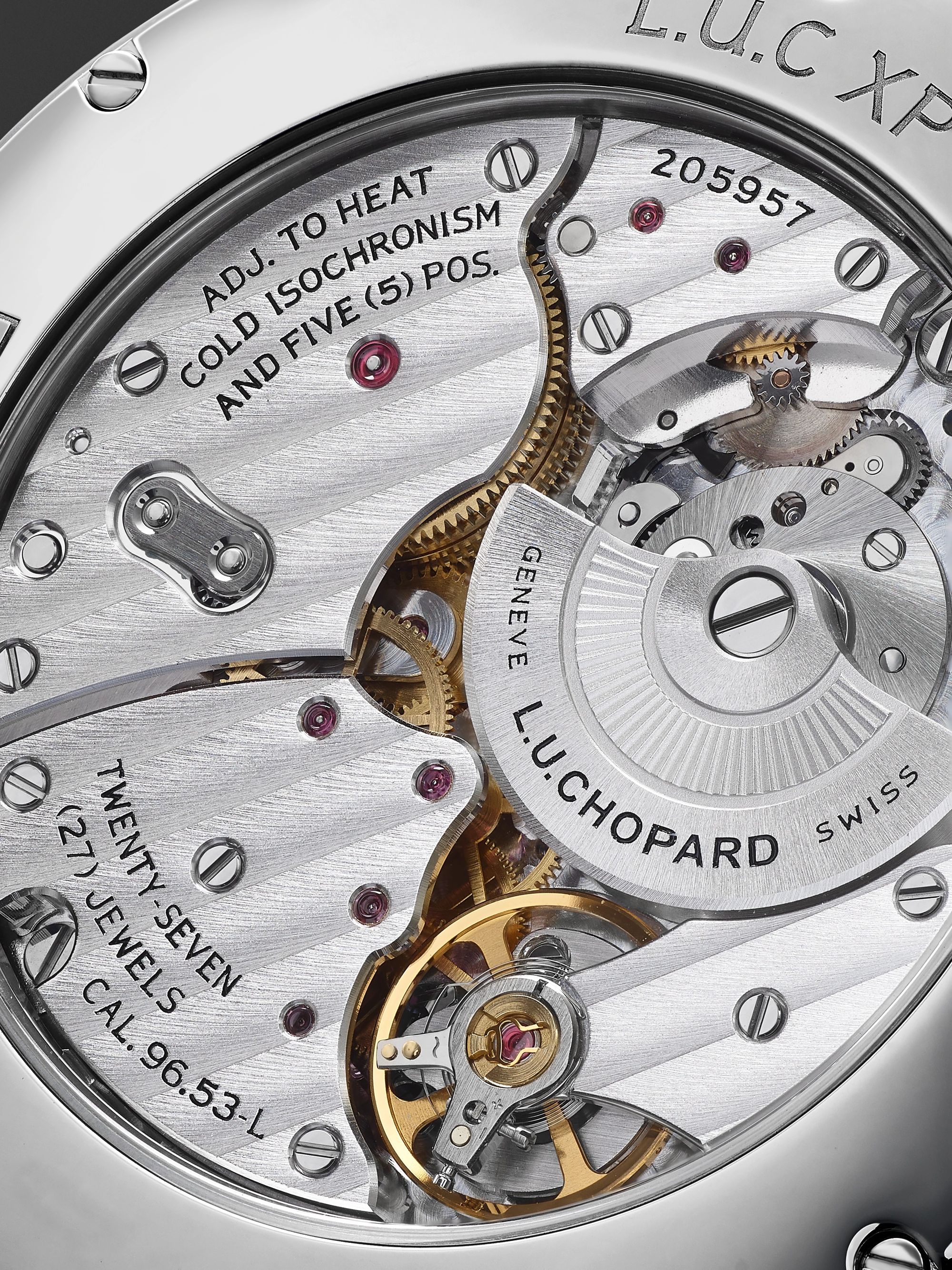 CHOPARD L.U.C XP Automatic 40mm Stainless Steel and Merino Wool Watch, Ref. No. 168592-3002