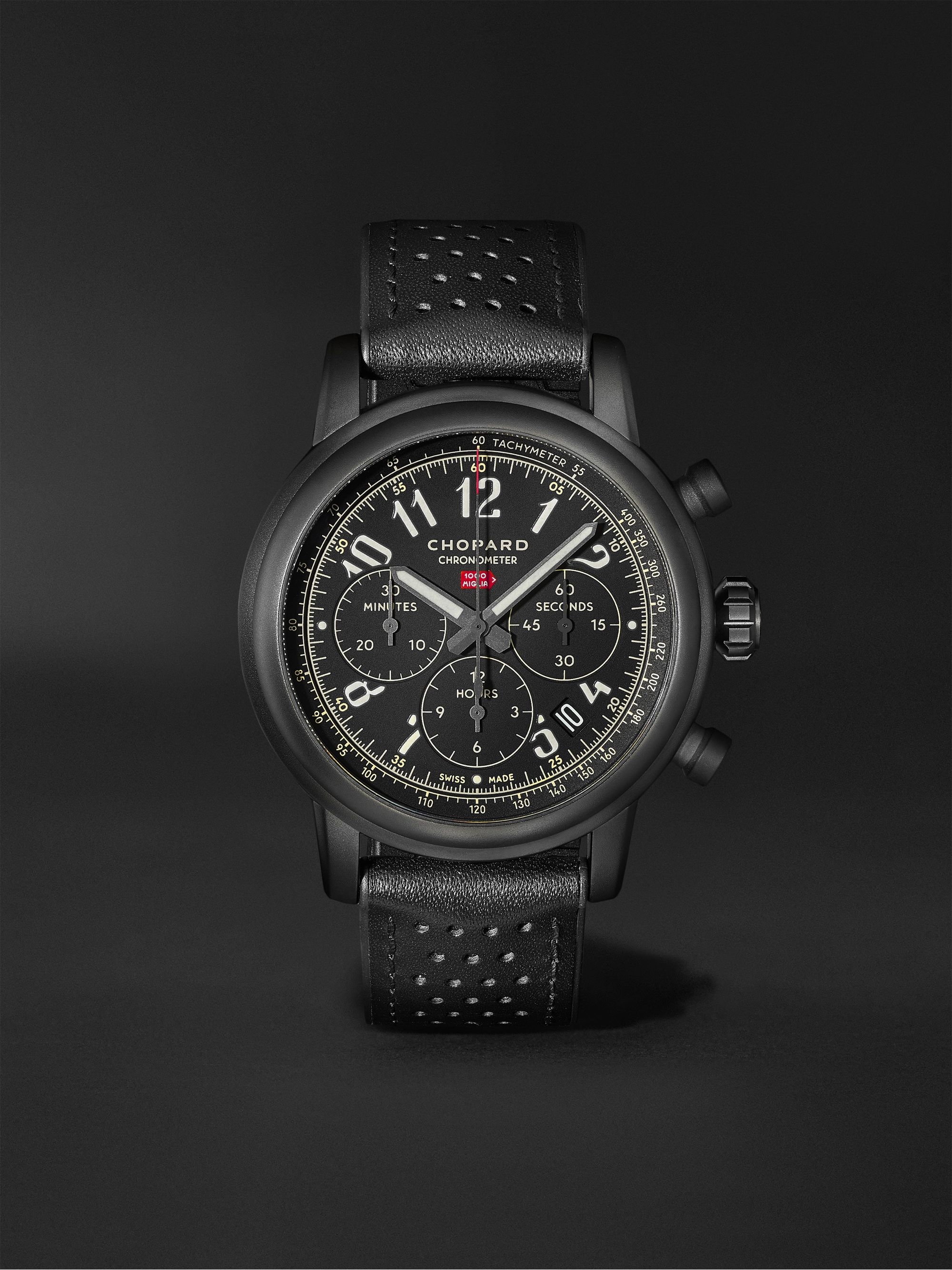 CHOPARD Mille Miglia 2020 Race Edition Limited Edition Automatic Chronograph 42mm Stainless Steel and Leather Watch, Ref. No.