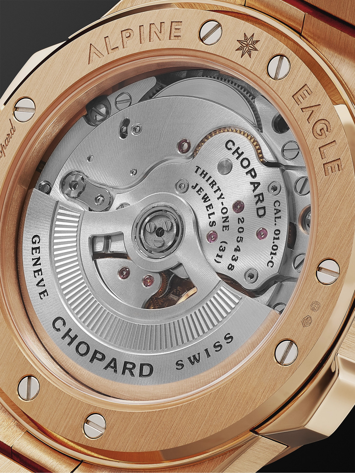  Chopard - Alpine Eagle Large Automatic 41mm 18-karat Rose Gold Watch, Ref. No. 295363-5001 - Men - Blue 