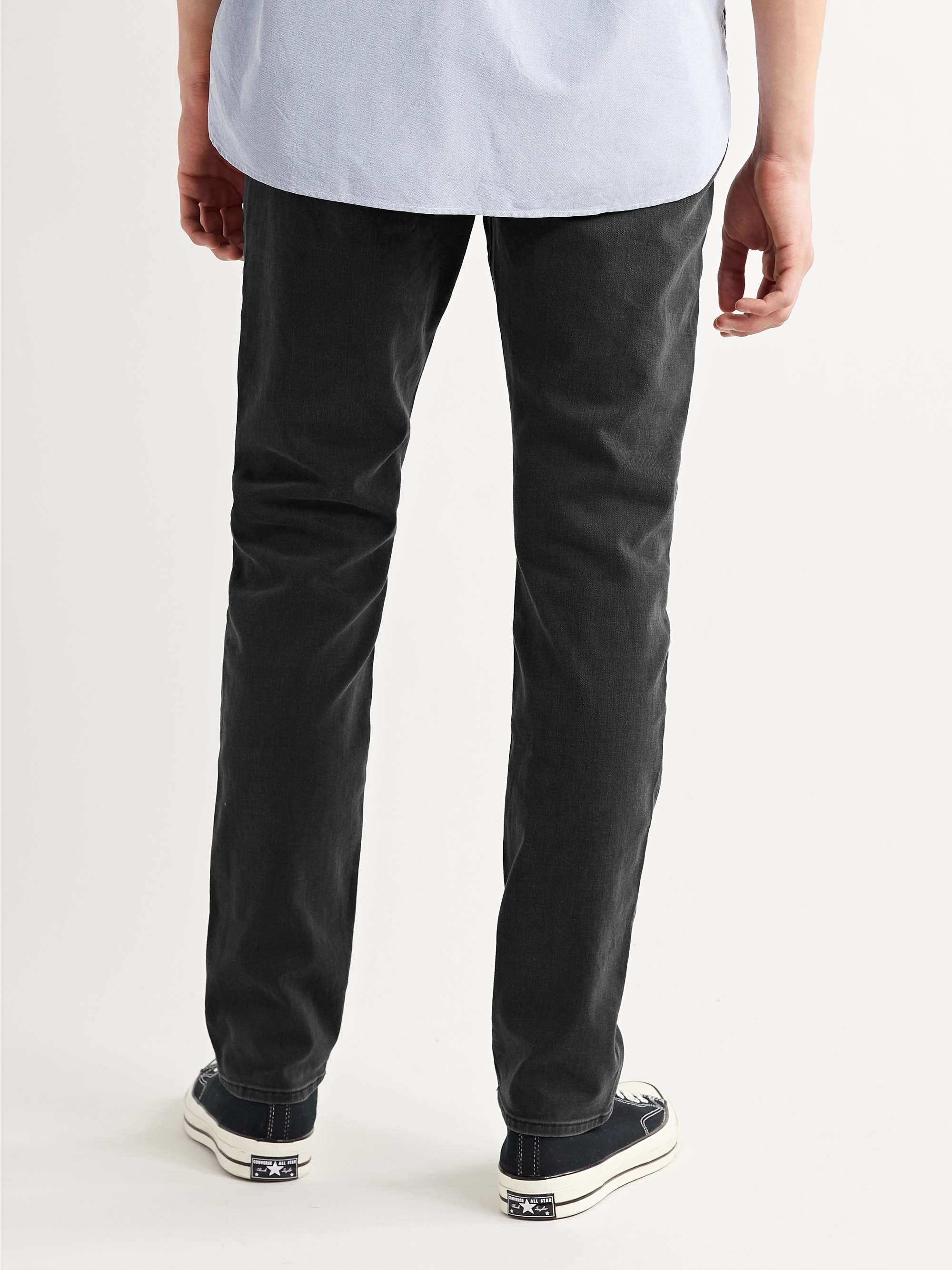 FRAME L'Homme Slim-Fit Dry Denim Jeans