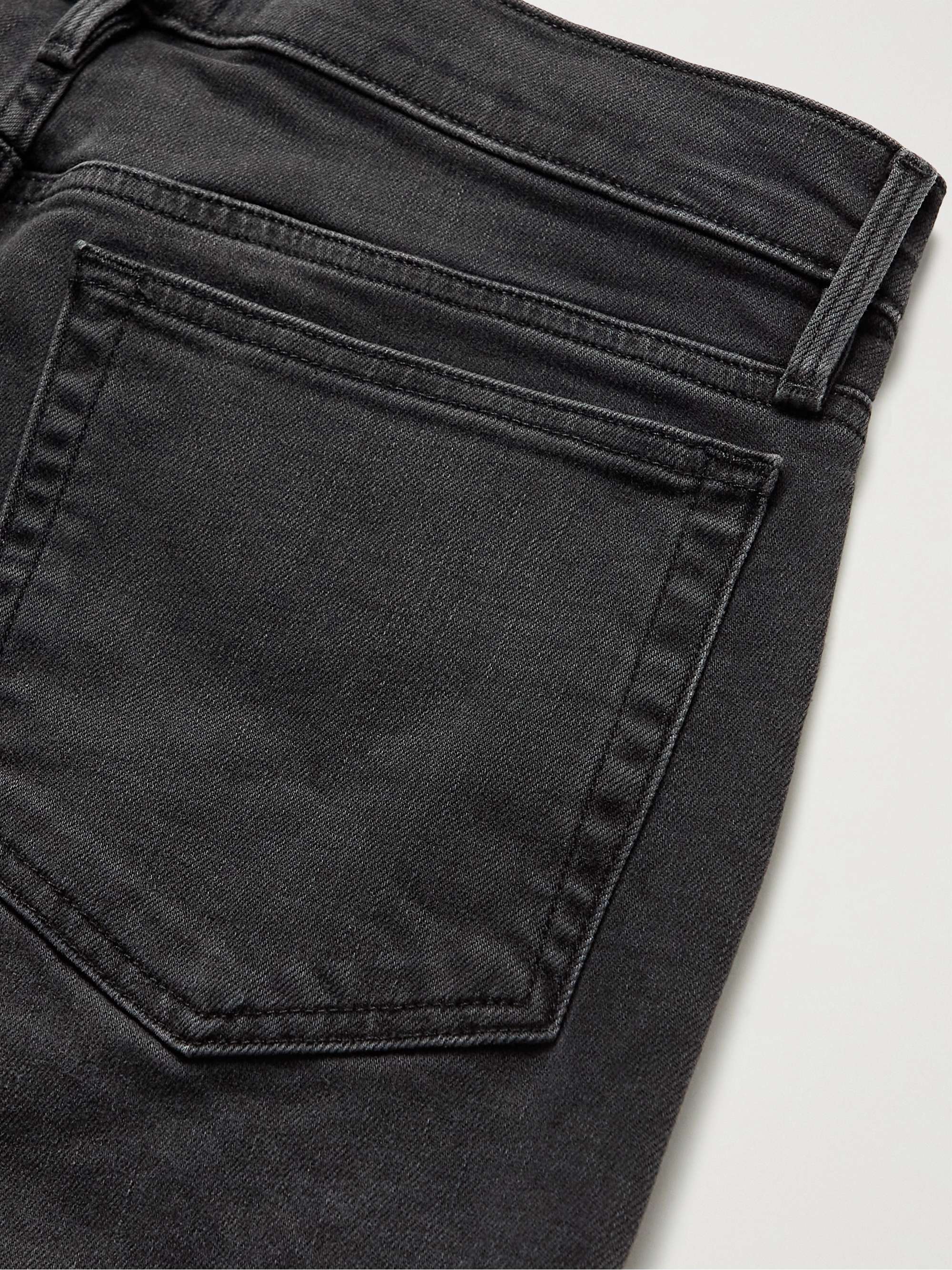 FRAME L'Homme Slim-Fit Dry Denim Jeans