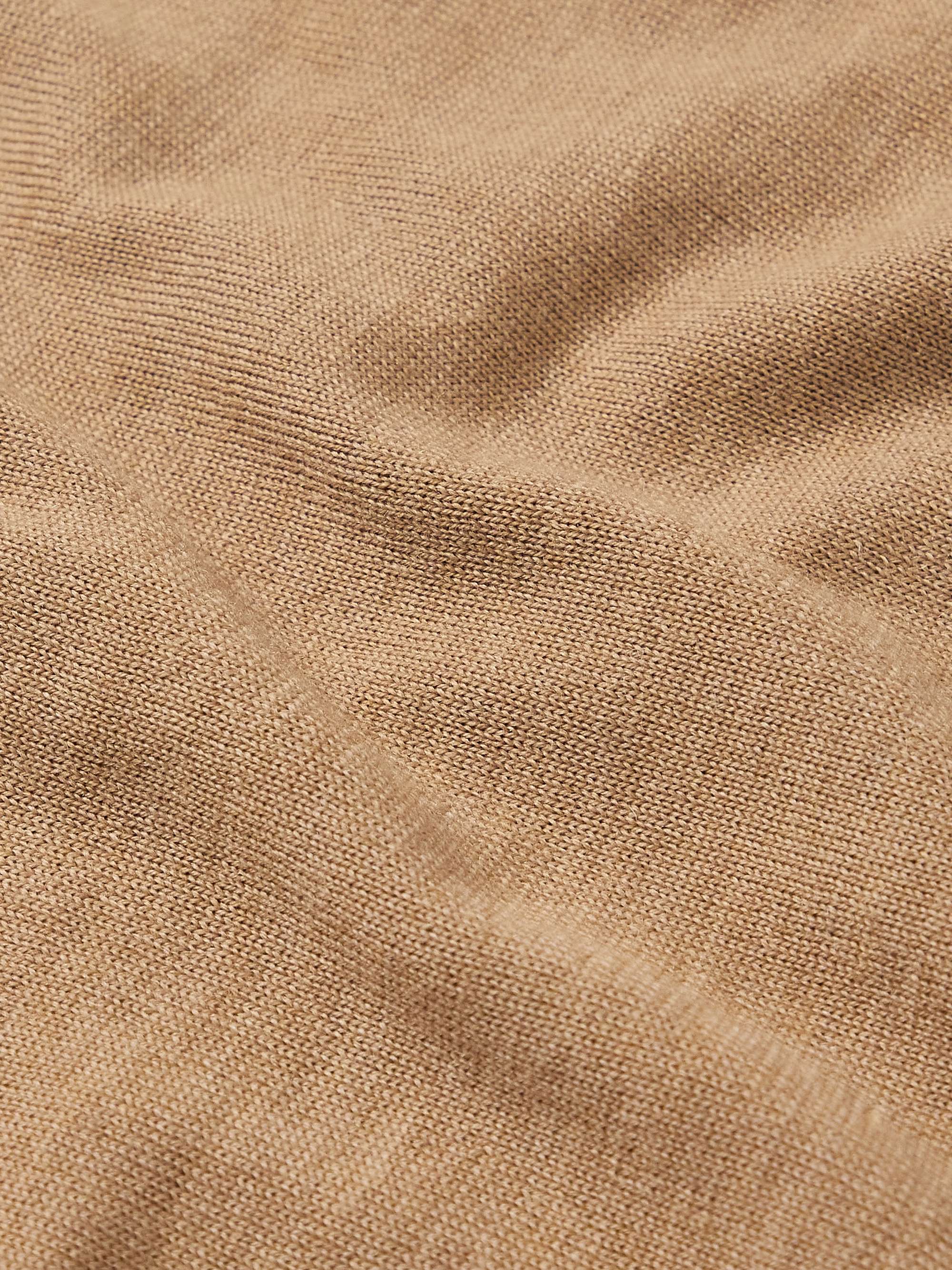 A.P.C. Jerry Merino Wool Polo Shirt