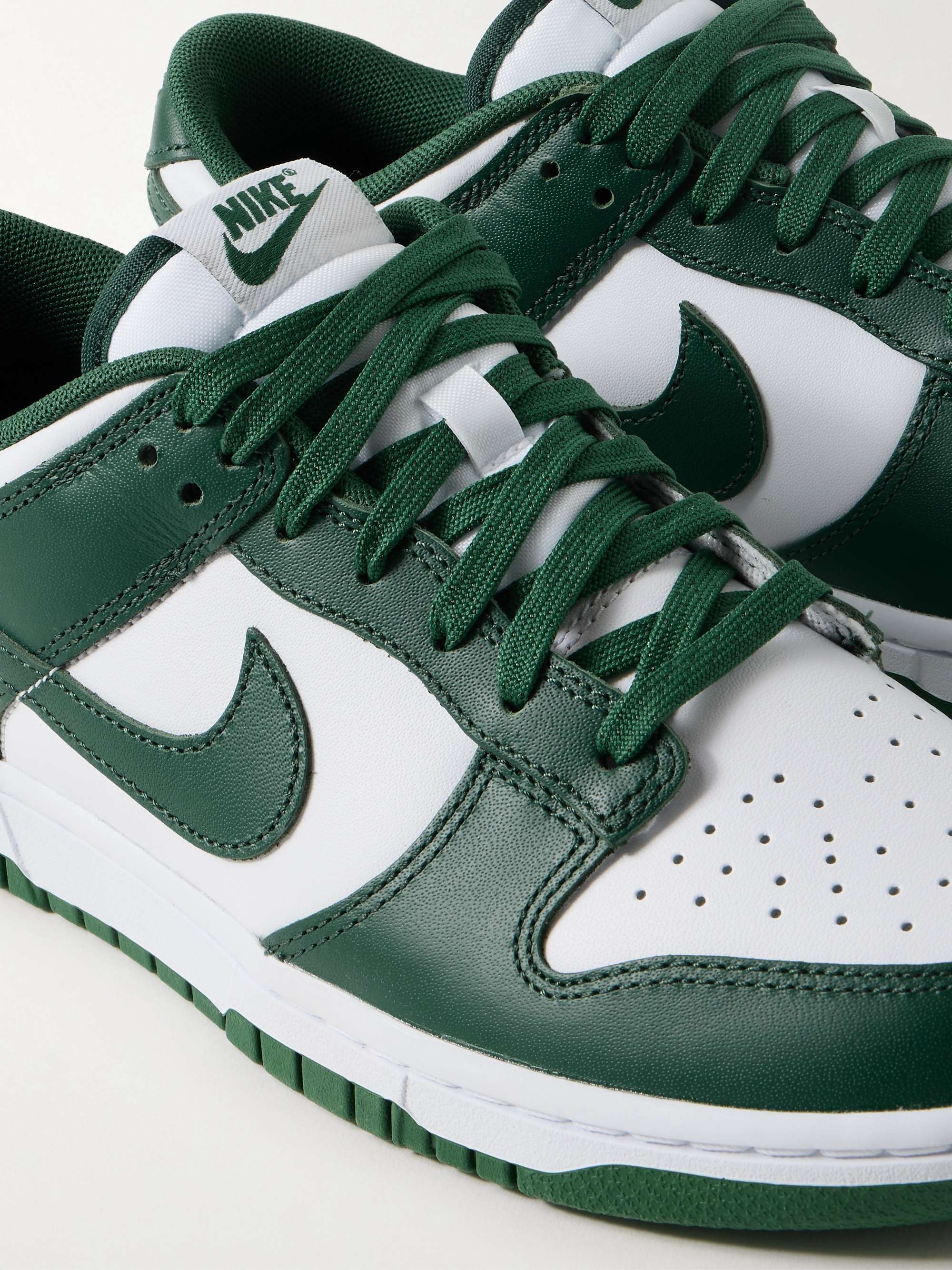 NIKE Dunk Low Leather Sneakers