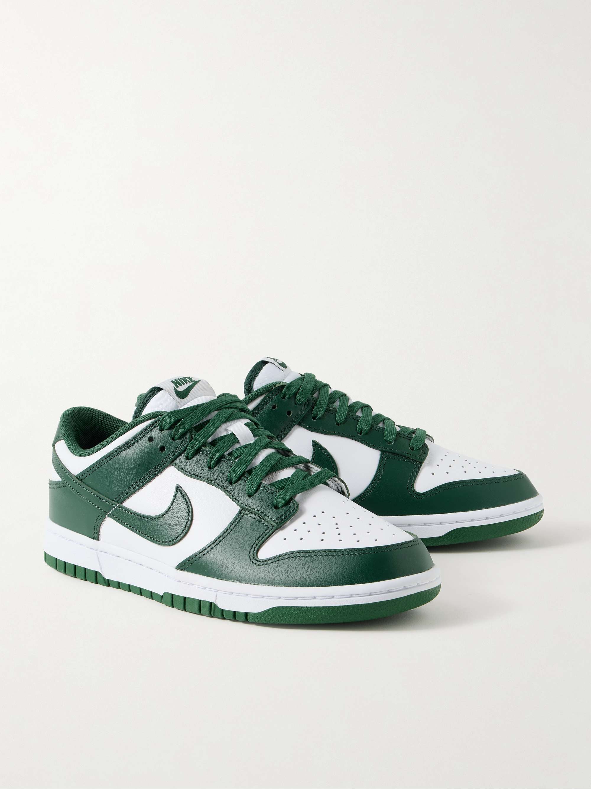 NIKE Dunk Low Leather Sneakers