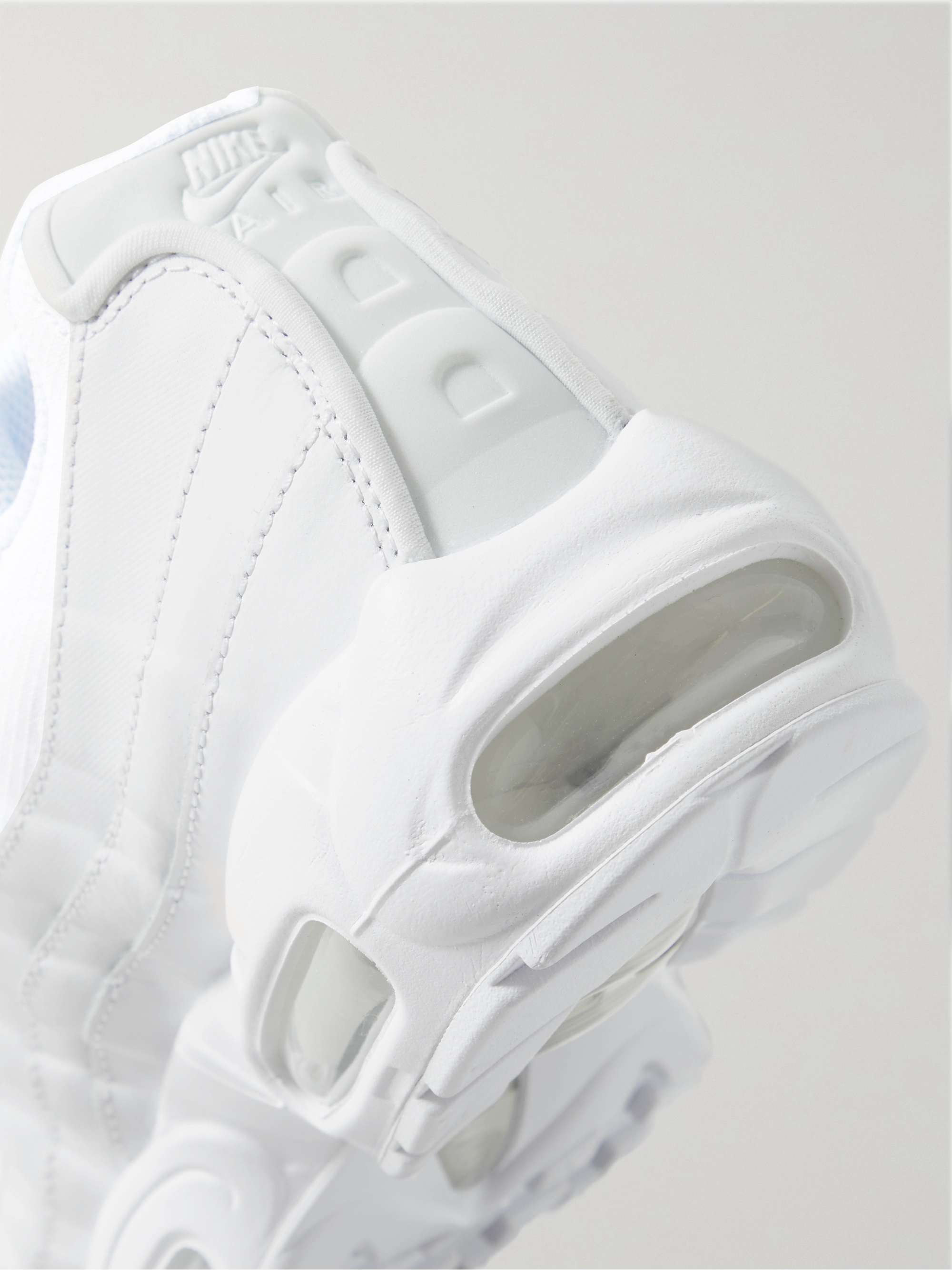 NIKE Air Max 95 Essential Leather and Suede-Trimmed Mesh Sneakers