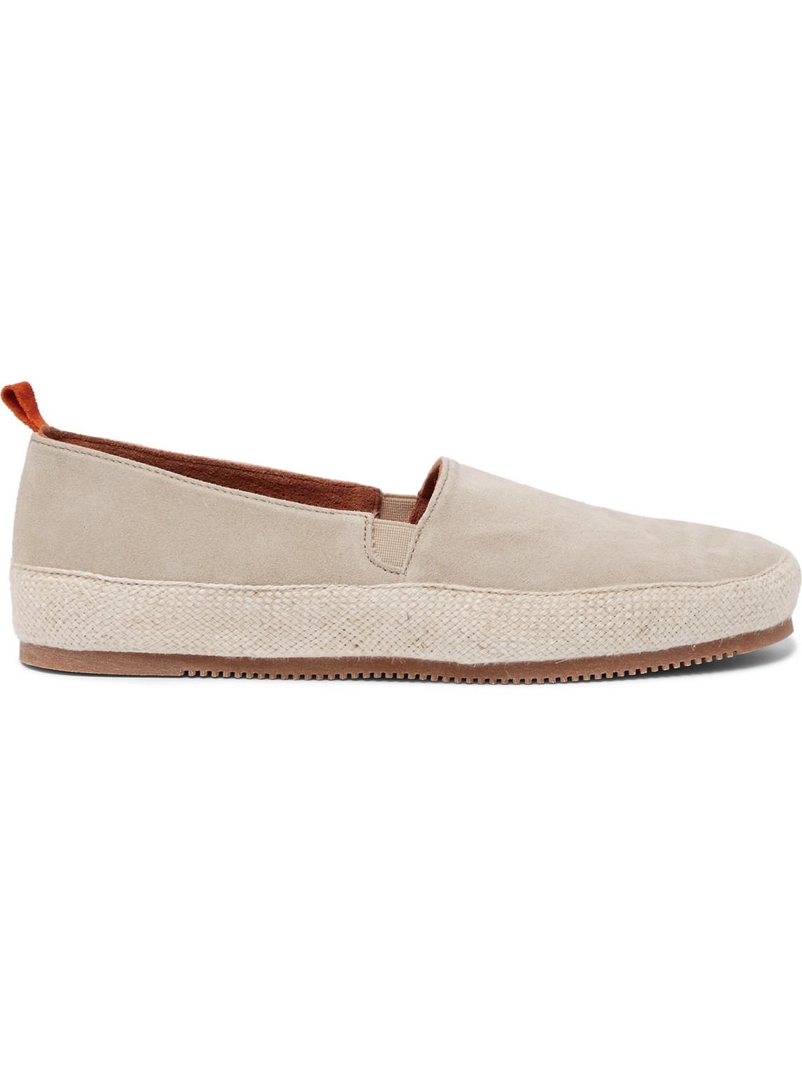 Shop Mulo Suede Espadrilles In Neutrals