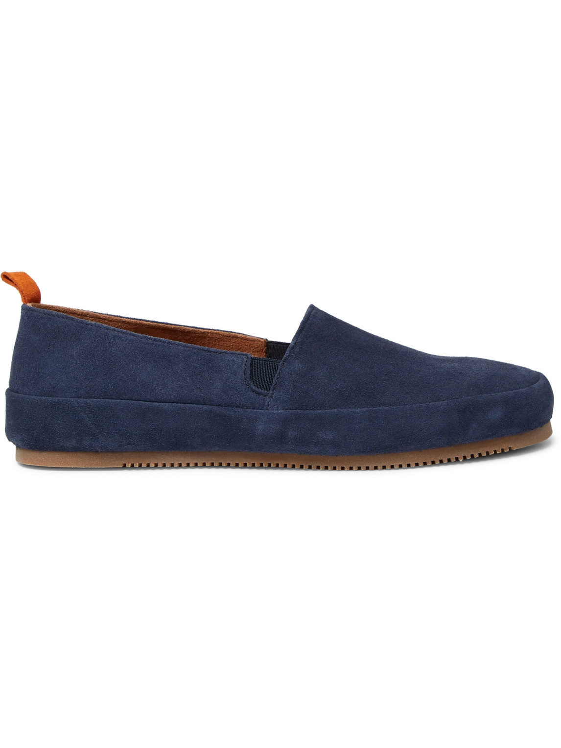 Mulo Suede Espadrilles In Blue