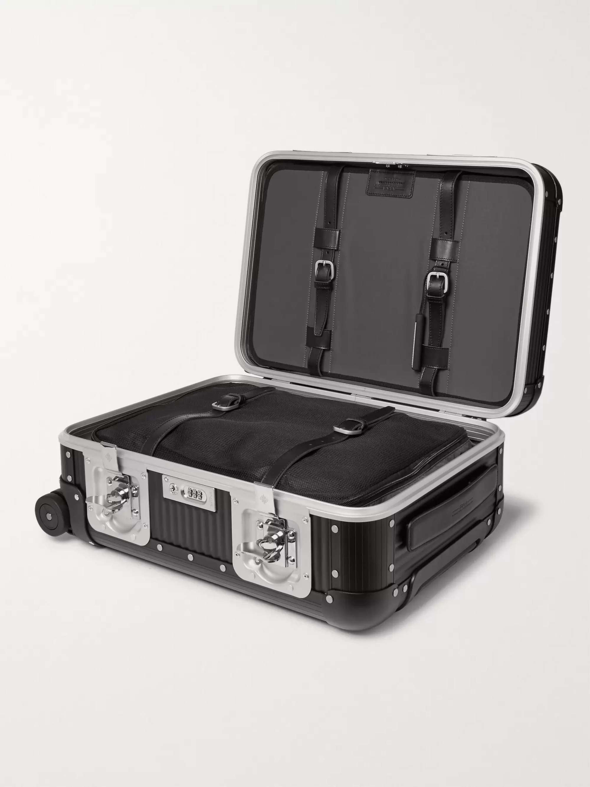 FPM MILANO Spinner 53cm Aluminium Carry-On Suitcase