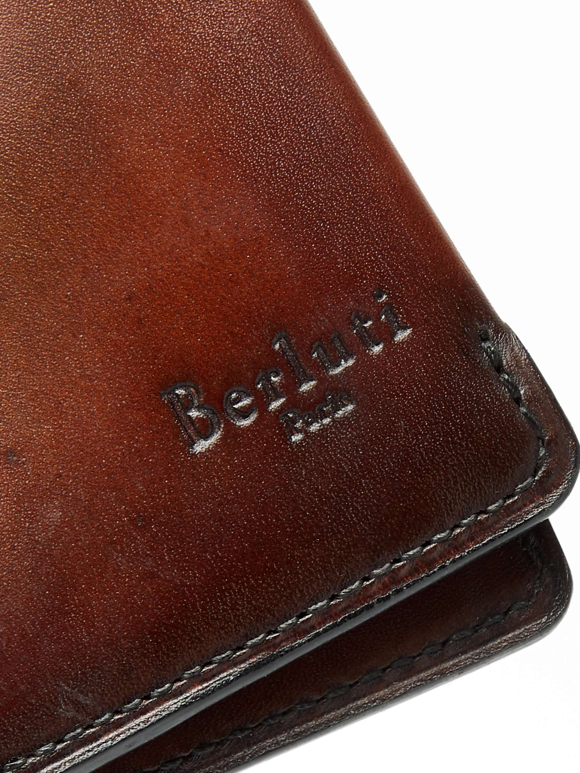 BERLUTI Ideal Leather Bifold Cardholder