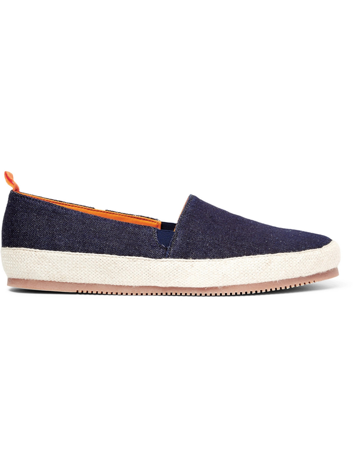 Mulo Denim Espadrilles In Blue