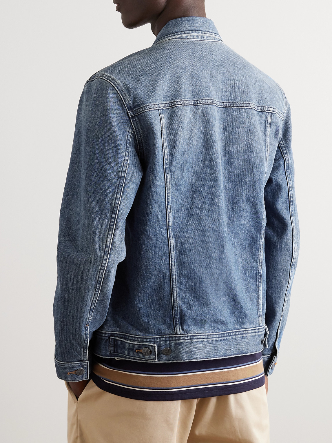  A.p.c. - Denim Jacket - Men - Blue - Xs 