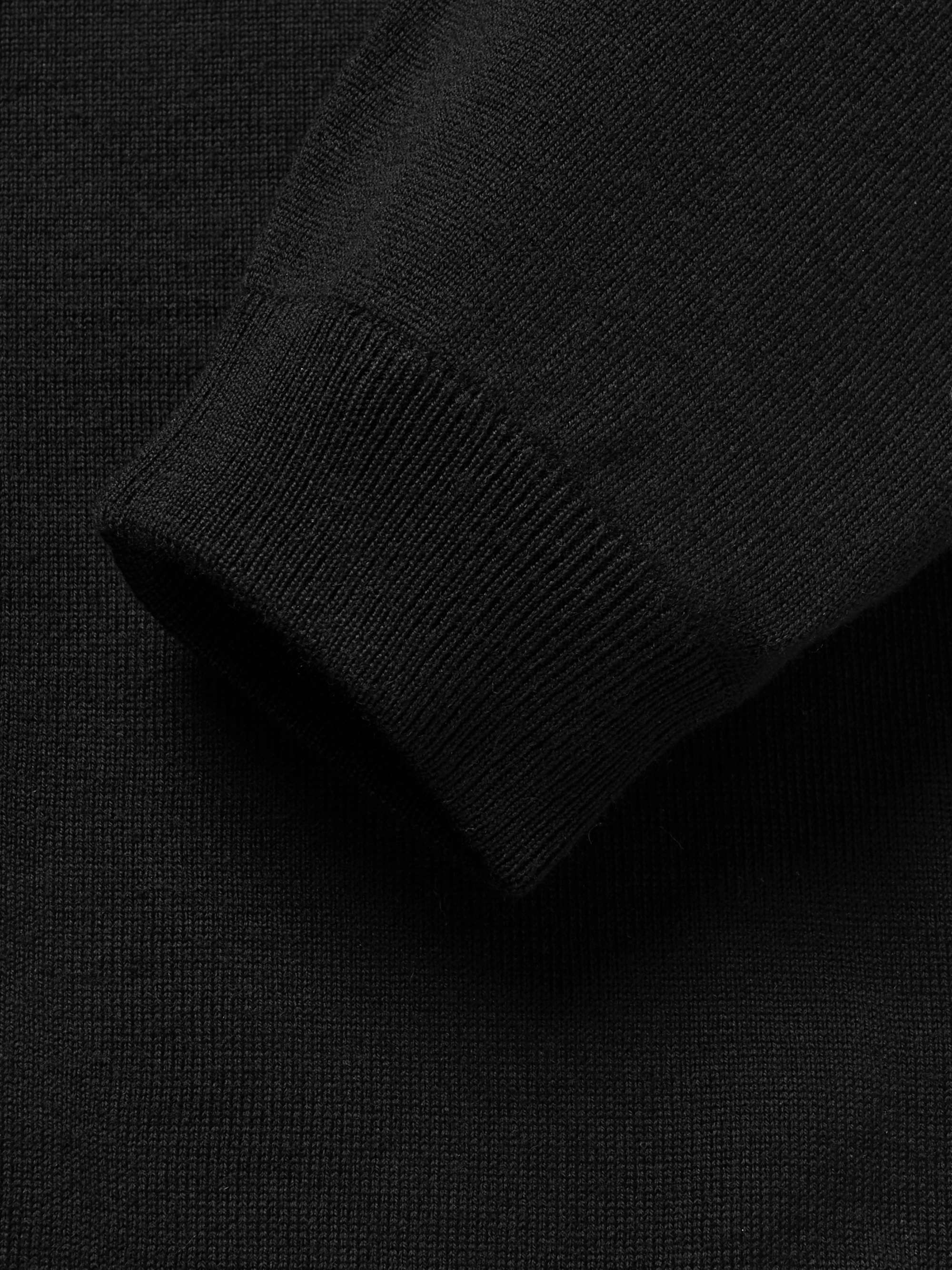PRADA Slim-Fit Virgin Wool Zip-Up Cardigan
